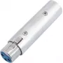 Garso adapteris Omnitronic XLR 3 kontaktų moteriškas į XLR 5 kontaktų vyriškas 30226577