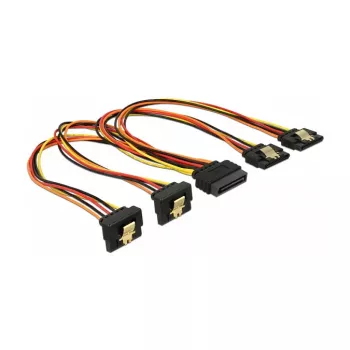 Vidinis maitinimo kabelis DeLOCK 60151 0,3 m 4 x SATA 15-pin