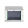 Sieninis spintos stovas DIGITUS Dynamic‑N 7U 19 colių 600x600 mm, nesurinktas, IP20, su rakinamu stiklo durimis