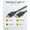 DisplayPort kabelis Goobay 74779 3 m Juodas G-Sync FreeSync