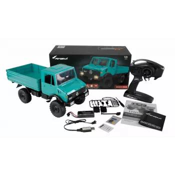 Amewi Unimog radijo bangomis valdomas visureigis 1:12