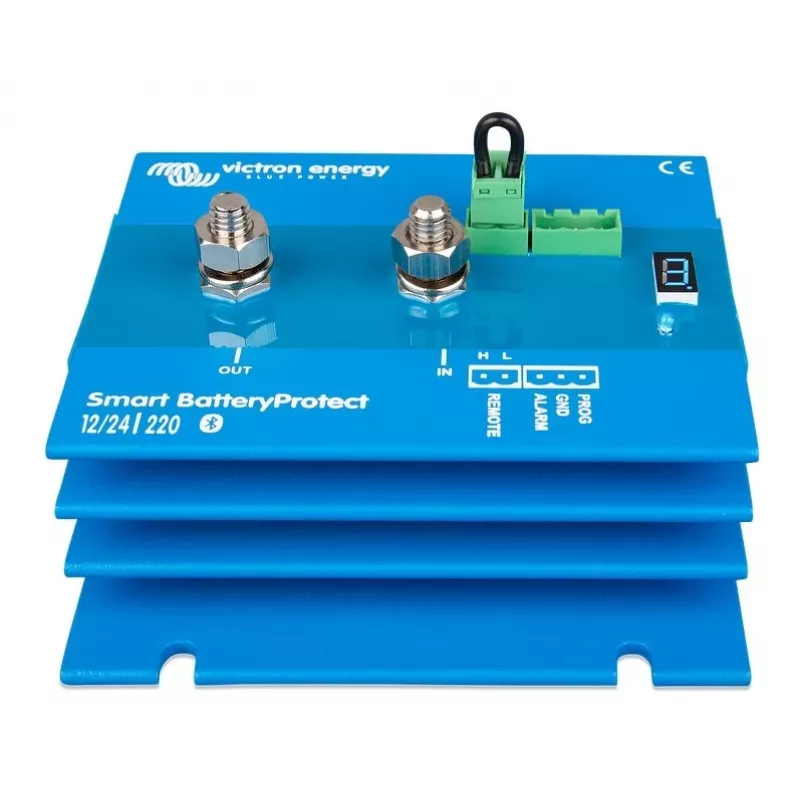 BatteryProtect išmanioji relė Victron Energy BPR122022000 12/24V 220A (automatinis akumuliatoriaus atjungimas)