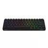 Mechaninė žaidimų klaviatūra SAVIO BLACKOUT X2 PEACH — 61 klavišų 60% QWERTY, RGB LED, hot-swap, USB Type-A/Type-C, atjungiamas kabelis