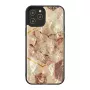 Apsauginis telefono dėklas iKins, skirtas Apple iPhone 12 / 12 Pro – rožinio marmuro dizainas