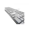 Klaviatūra CHERRY KC 6000 SLIM Universal USB QWERTZ Vokiška sidabrinė