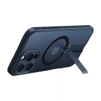 Torras Pstand Spin stovas iPhone 16 ProMax (Juodas)