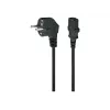 Gembird PC-186 maitinimo laidas juodas 1,8 m CEE7/4 C14 jungtis