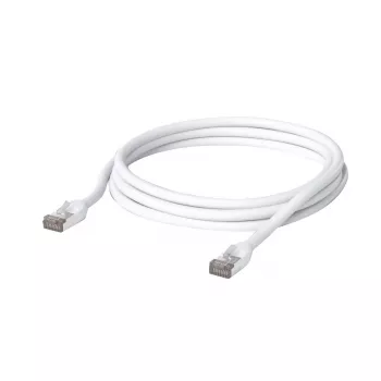 Tinklo laidas Ubiquiti UACC-CABLE-PATCH-OUTDOOR-3M-W RJ-45 Cat5e 3 m Baltas S/UTP TPE