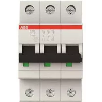 Automatinis jungiklis ABB 10A S203-C10 pro M 3 pol. 6 kA (2CDS253001R0104)