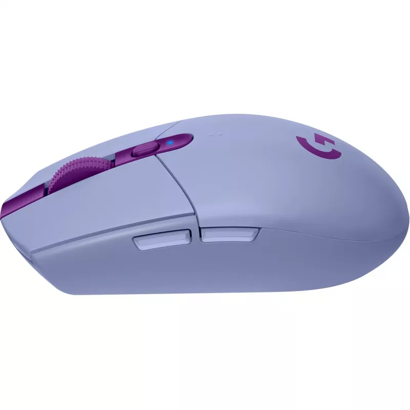 Logitech G305 LIGHTSPEED belaidė žaidimų pelė - alyvinė