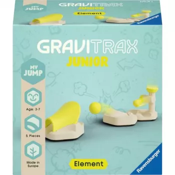 Marble run rinkinys Ravensburger GraviTrax Junior Element Peng Track – modulinė gravitacinė trasa vaikams