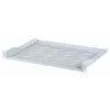 Rack lentyna LANBERG AK-1004-S — 1U 19 colių pilka, 483 mm plotis, 300 mm gylis, 25 kg talpa