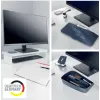 Monitorinis stovas LEITZ Freestanding 64340001 – pastatomas ant stalo, 61 cm (24 col.) ekranams, 20 kg, aukštis reguliuojamas, baltas