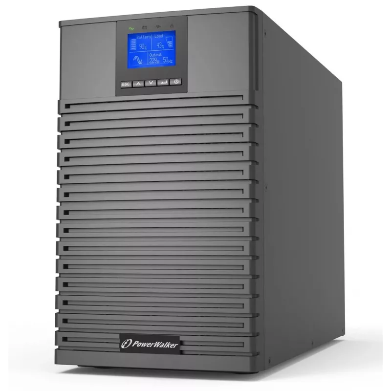 PowerWalker VFI 2000 ICT IoT nepertraukiamo maitinimo šaltinis (UPS) 2 kVA / 2000 W, 8 išėjimai, Online dvigubos konversijos