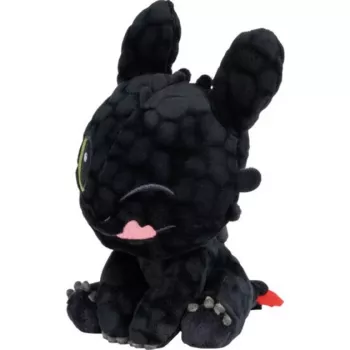 Smulkus žaislas „Dragons: Toothless“ – laimingas, 18 cm