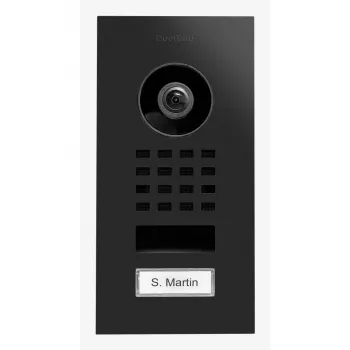IP vaizdo durų skambutis DoorBird D1101V nerūdijančio plieno V2A po stalviršiu, IP domofonas, PoE