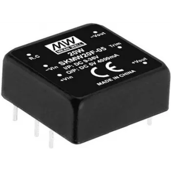 Maitinimo adapteris MEAN WELL SKMW20F-03 20W, atitinka RoHS