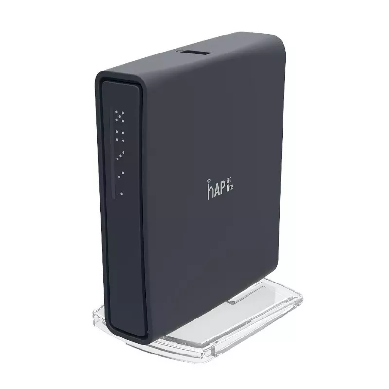 Mikrotik hAP ac lite tower Juoda Power over Ethernet (PoE)