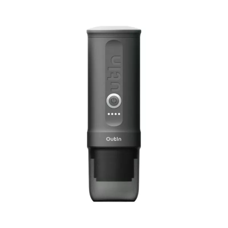 Kavos aparatas OUTIN Outin Nano Grey – maltai kavai, 20 bar, 7500 mAh baterija, 670 g