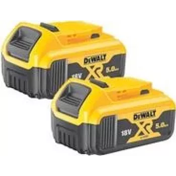 DEWALT DCB184P2-XJ 18V 5Ah akumuliatorių rinkinys – baterija – 5000 mAh