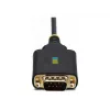 StarTech.com 13ft (4m) 2 prievadų USB į nuoseklųjį adapterio kabelis, keičiami DB9 varžtai/veržlės, COM išlaikymas, USB-A į DB9 RS232, FTDI, 4 lygio ESD apsauga, Windows/macOS/ChromeOS/Linux – tvirta TPE konstrukcija