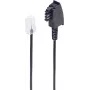 Telefono laidas ShiverPeaks BS70002-0.5, 0,5 m, RJ-45 – TAE (F)