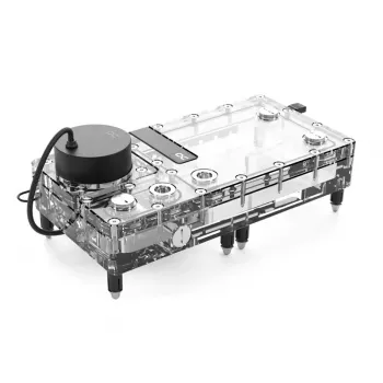 Alphacool Core Flat Reservoir 240 su VPP siurbliu - dešinė