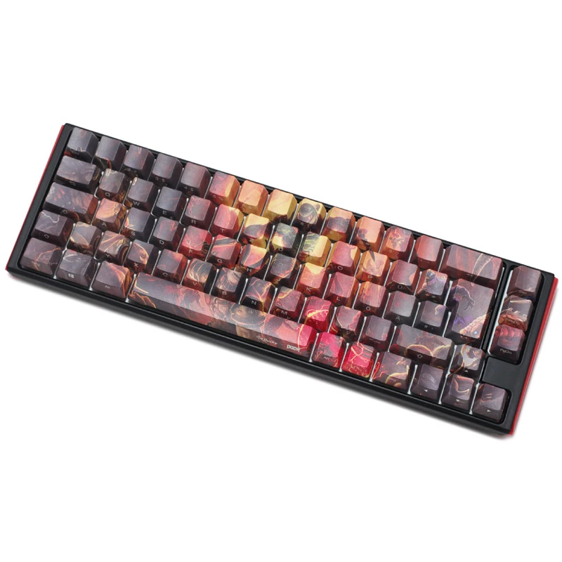 Ducky One 3 SF Doom riboto leidimo klaviatūra, gaming, USB, QWERTY, JK anglų, daugiaspalvė