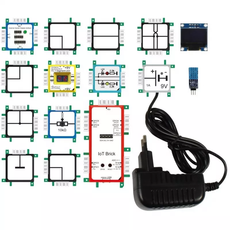 ALLNET IoT rinkinys ALL-BRICK-0688 – IoT rinkinys, ispanų kalba
