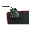 Deltaco GAM-092 - Juodas - Vienspalvis - Neoprenas - USB - Žaidimų pelės kilimėlis