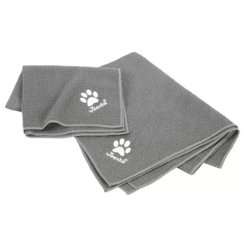 Šluostė augintiniams VILEDA Pet Wipes 172650 450x700 mm, poliesteris, skalbiama, pilka