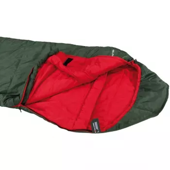 Miegmaišis mumija Black Arrow ECO (Tamsiai Žalia/Raudona)