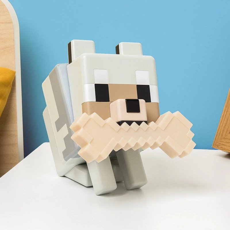 Paladone Minecraft Wolf GloBuddies šviesa