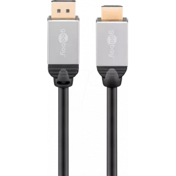 Wentronic 71460 Laidinė sąsaja / lyties adapteris DisplayPort HDMI juoda - pilka (71460)