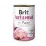 Šlapias šunų ėdalas Brit Paté & Meat Puppy Chicken 400 g – paštetas šuniukams, be grūdų