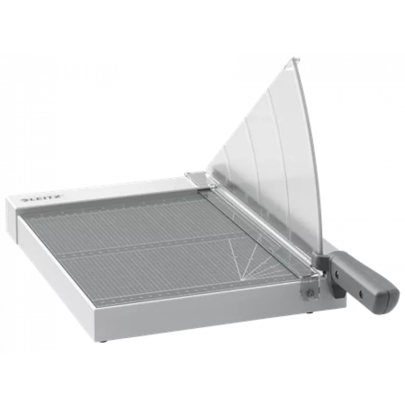 Leitz Precision Home Office popieriaus pjaustyklė A4, 10 lapų, rankinis spaustuvas, nerūdijantis plienas, A4, 80 g/m², antracitas