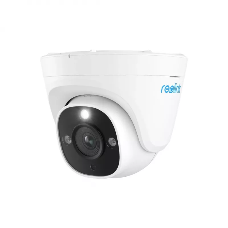 IP stebėjimo kamera Reolink P344 Dome — 12 MP (4512×2512), 4 mm objektyvas, PoE/DC, IP67, 30 m IR, Baltas kupolas, 100°×50° matymo kampai