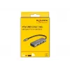 DeLOCK 63173 USB 3.2 Gen 1 šakotuvas, USB Type-C, 4× USB-A, 5000 Mbit/s, juodas
