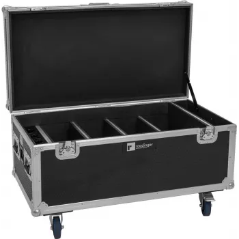 Roadinger transportinis dėklas 4× AKKU Multiflood IP 8×10W RGBW Wash (31005243)