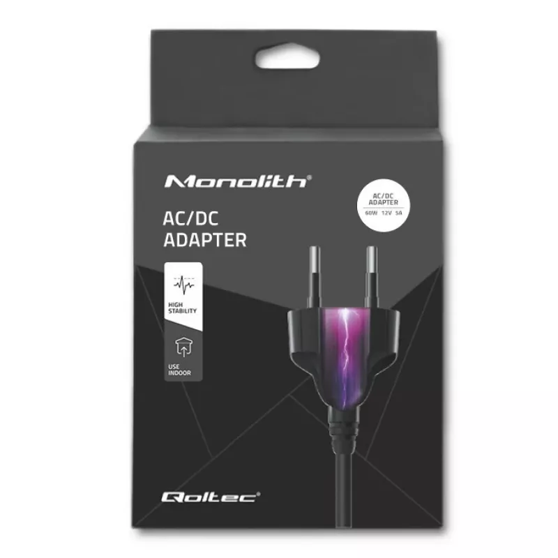 Maitinimo adapteris Qoltec 50796 60 W