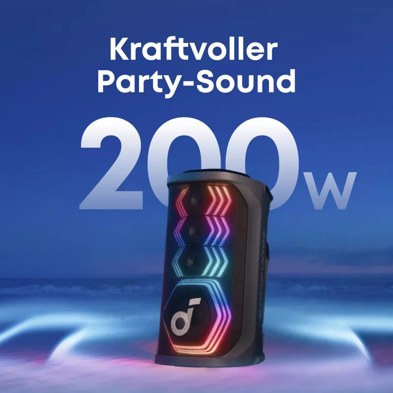 Garsiakalbis Soundcore Rave 3S juodas
