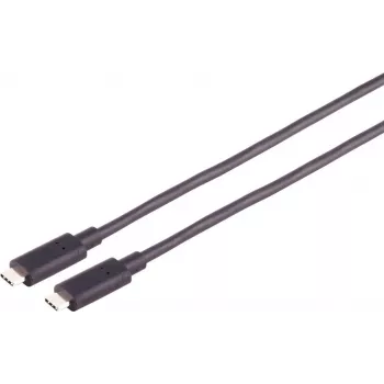 USB laidas S/CONN 30-41275 USB 3.2 Gen 2 7 m USB C juodas
