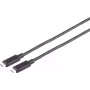 USB laidas S/CONN 30-41275 USB 3.2 Gen 2 7 m USB C juodas