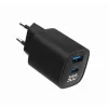 Mobiliojo įrenginio įkroviklis Gembird TA-UC-PDQC30LCD-BK-01 Greitas įkrovimas Juodas