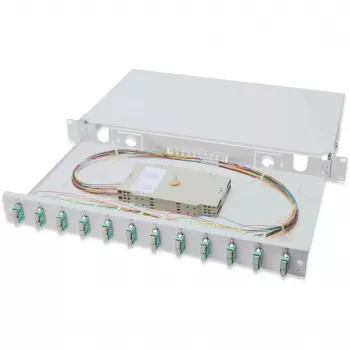 Digitus DN-96321/3 1U optinė suvirinimo dėžė 12×SC dupleksas OM3