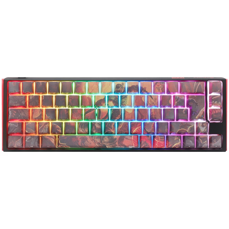 Ducky One 3 SF Doom riboto leidimo klaviatūra, gaming, USB, QWERTY, JK anglų, daugiaspalvė