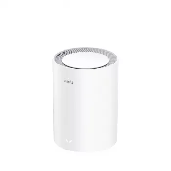 „Mesh“ sistema Cudy M3600 dviejų juostų „Wi‑Fi 7“ (802.11be), 2882 Mbps, 3× LAN, 4 vidinės antenos, balta
