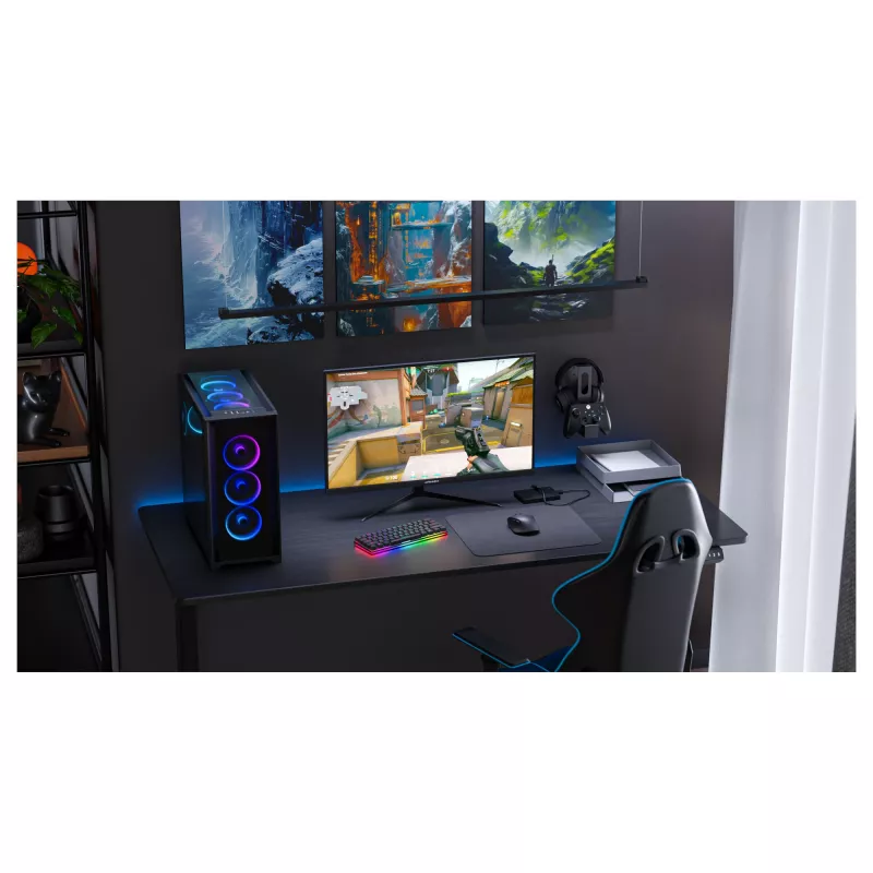 JAPANNEXT JN-I270UHD16FHD32 monitor 68,6 cm (27 colių) 3840 x 2160 4K Ultra HD LED juodas