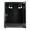 EXTRALINK LITE 6U 10 inch 280X310 sieninis stovo spintos korpusas juodas