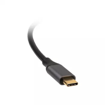 Kortelių skaitytuvas Akasa AK-CR-09BK USB 2.0 Type-C pilkas